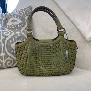 Elliot Lucca sage leather purse